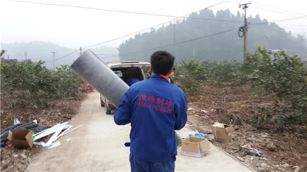 成都冷库安装施工现场