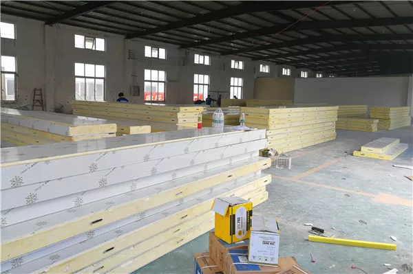 成都冷库工程材料展示